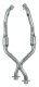 1998-2004 Mustang V6 2.5 Inch X-Pipe Exhaust Kit High Flow Ceramic Catalytic Converters 409 Stain...