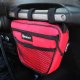 Passenger Dash Grab Handle Bag For Jeep All Wranglers Red Fabric Bartact