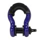 D-Ring Shackle 3/4 Inch Diameter 9 500 Lb Rating Recovery Gear 3/4 Inch D-Ring Shackle W/ Pin Bla...