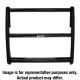 Go Rhino 3324B - 3000 Series StepGuard - Center Grille Guard Only - Black Powder Coat