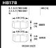 HAWK HP+ Brake Pad Sets