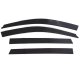 Auto Ventshade 894062 Low Profile Dark Smoke Ventvisor Side Window Deflector, 4-Piece Set for 201...