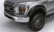 Bushwacker 28129-08 Black Forge Pocket/Rivet Textured Finish 4-Pc Fender Flare Set for 17-22 Ford...