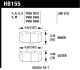 HAWK Black Brake Pad Sets