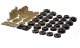 ES Body Mounts - Black