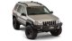 Bushwacker 10926-07 Black Jeep Cutout Style Textured Finish 4-Piece Fender Flare Set for 1999-200...