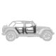 Go Rhino 572502 - Trailline Tube Door Rear - Textured Black