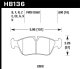 HAWK HP+ Brake Pad Sets