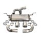 JBA Axle Back Exhausts