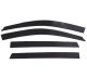Auto Ventshade 894088 Low Profile Dark Smoke Ventvisor Side Window Deflector, 4-Piece Set for 21-...