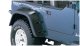 Bushwacker 10058-07 Black Jeep Cutout Style Textured Finish Rear Fender Flares for 1987-1995 Jeep...