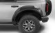 Bushwacker 20961-02 Black Extend-A-Fender Style Smooth Finish 4-Piece Fender Flare Set for 2021-2...