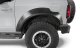 Bushwacker 20966-02 Black Extend-A-Fender Style Smooth Finish 4-Piece Fender Flare Set for 2021-2...