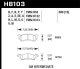 HAWK HPS 5.0 Brake Pad Sets