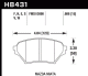 HAWK HPS 5.0 Brake Pad Sets